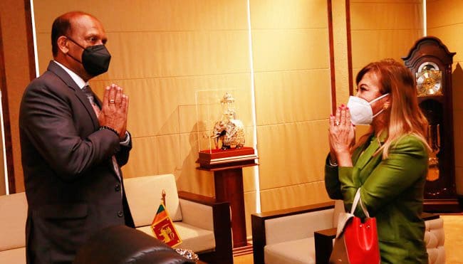 இலங்கைக்கு ஐ.நா பாராட்டு! 1 ஹனா சிங்கர் eee