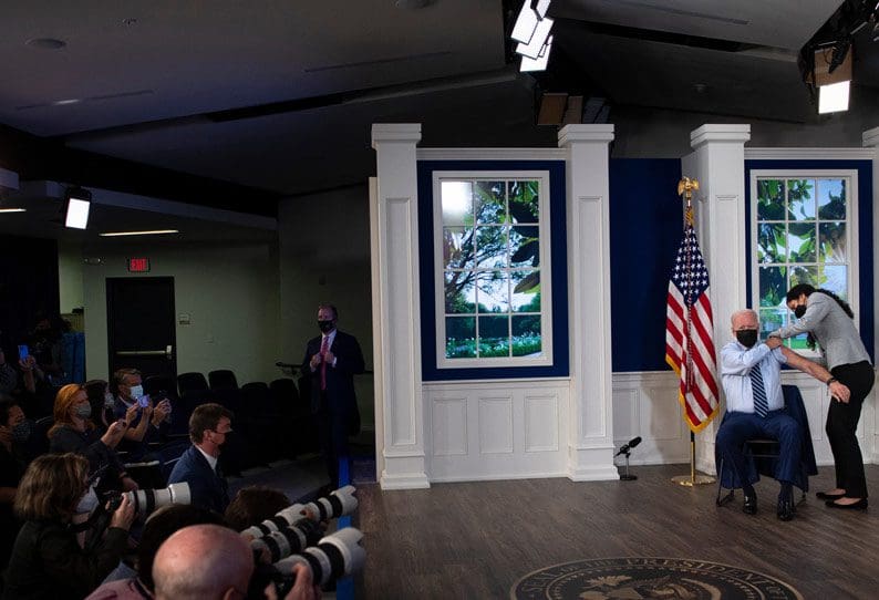 202109280357466663 Biden gets COVID19 booster shot after authorization SECVPF