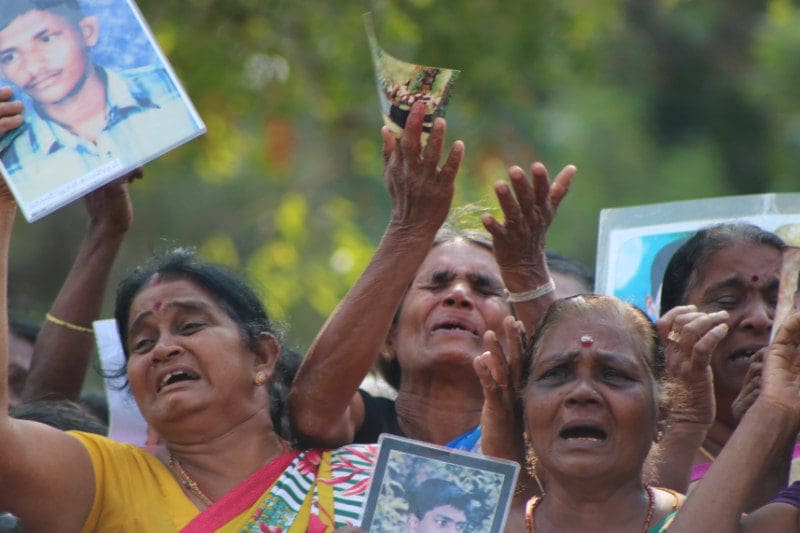 காணாமல் ஆக்கப்பட்டோரின் உறவுகள்ff