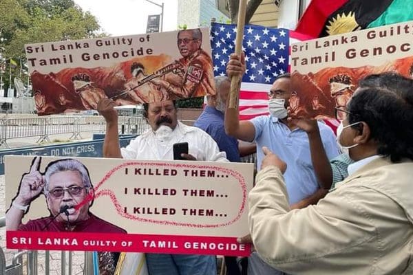 நியூயோர்க்கில் போராட்டம்