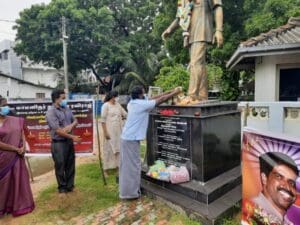 படுகொலை செய்யப்பட்ட மாமனிதர் நடராஜா ரவிராஜின் நினைவேந்தல் நிகழ்வு 3 IMG 20211110 WA0014