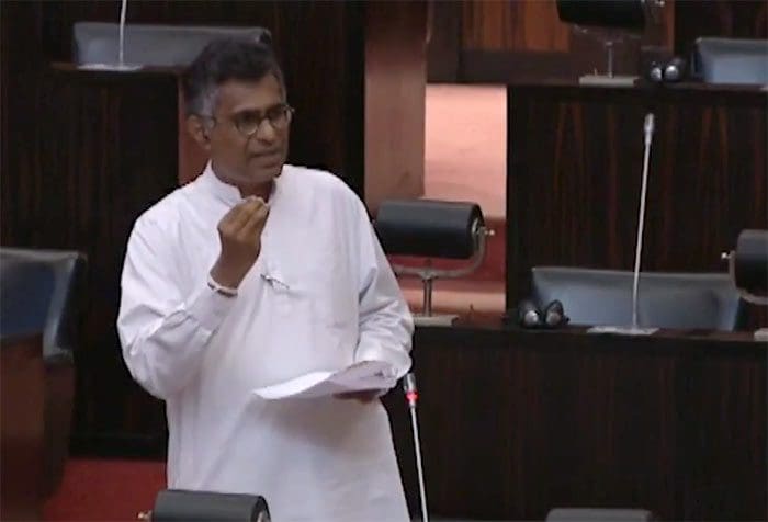 patali champika ranawaka in parliament