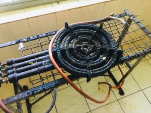 ஆதார வைத்தியசாலை உணவு தயாரிப்பு இடத்தில் எரிவாயு வெடிப்பு! 3 Gas 02