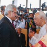 Gotabaya Rajapaksa and R Sampanthan