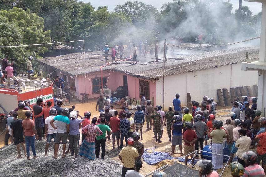 Kilinochchi fire