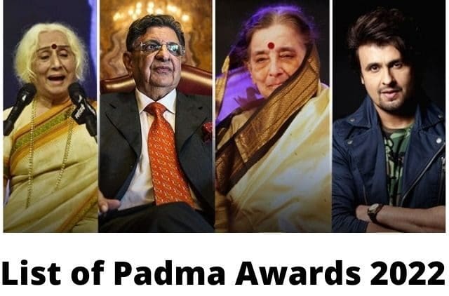 List of Padma Awards 2022 e1643208047930