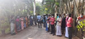 பகிஸ்கரிப்பில் வலிகாமம் தெற்கு பிரதேச சபை ஊழியர்கள்! 5 Protest 02