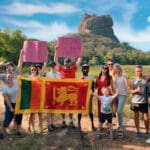 locals and foreigners throng sigiriya travel voice