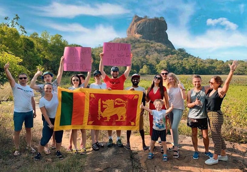 locals and foreigners throng sigiriya travel voice