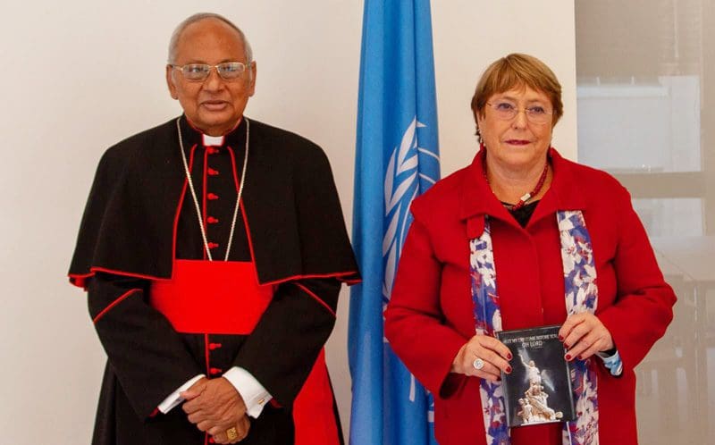 ஈஸ்டர் தாக்குதல் பெரும் அரசியல் சதி வலை! - ஜெனிவாவில் போட்டுடைத்தார் பேராயர் 1 பேராயர் கர்தினால் மெல்கம் ரஞ்சித்