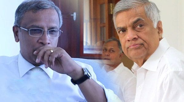 ரணிலைப் பிரதமராக்க 'மொட்டு' எம்.பிக்கள் முயற்சி! - சுமந்திரன் தகவல் 1 ரணில் சுமந்திரன்