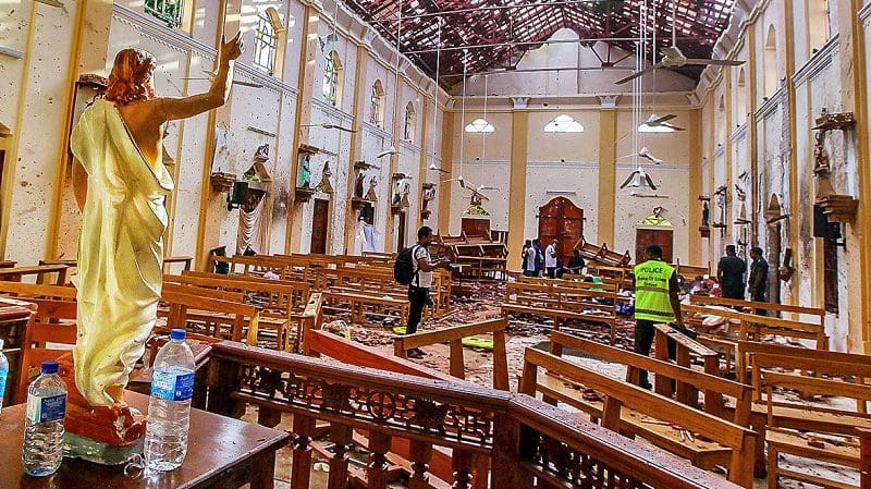 உயிர்த்த ஞாயிறு தினத் தற்கொலைக் குண்டுத் தாக்குதல்