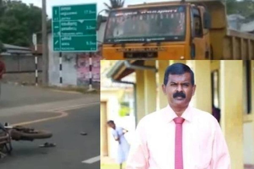 யாழ். விபத்தில் பாடசாலை அதிபர் பலி