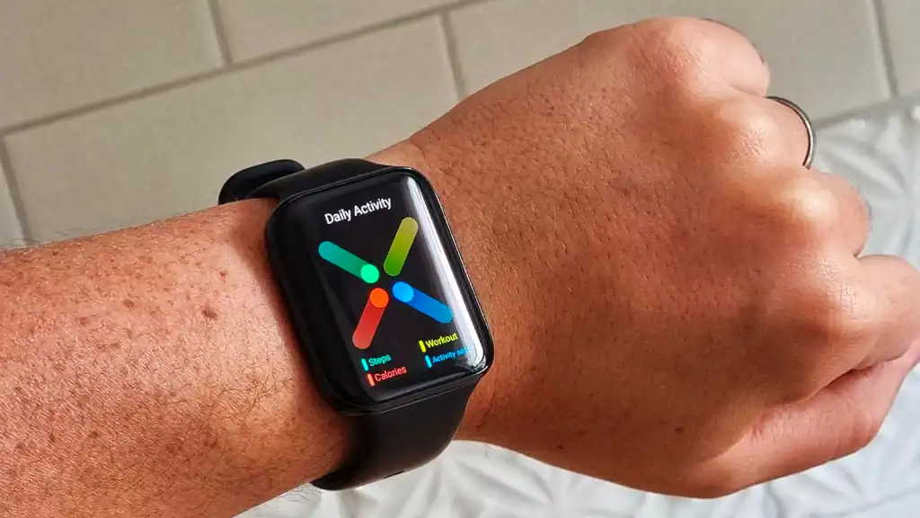 oppo watch on wrist hero