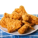 depositphotos 27939507 stock photo golden fried chicken on plate