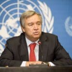 The High Commissioner for Refugees Antonio Guterres