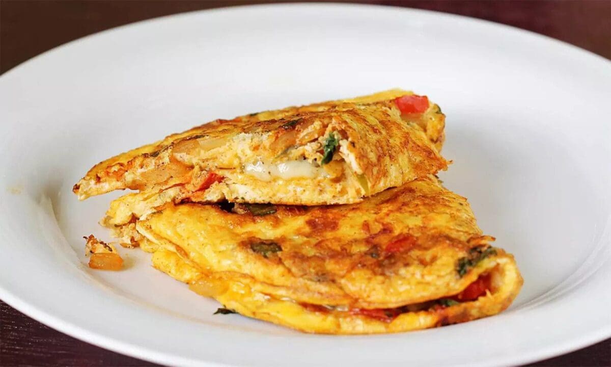 veg.cheese omlet