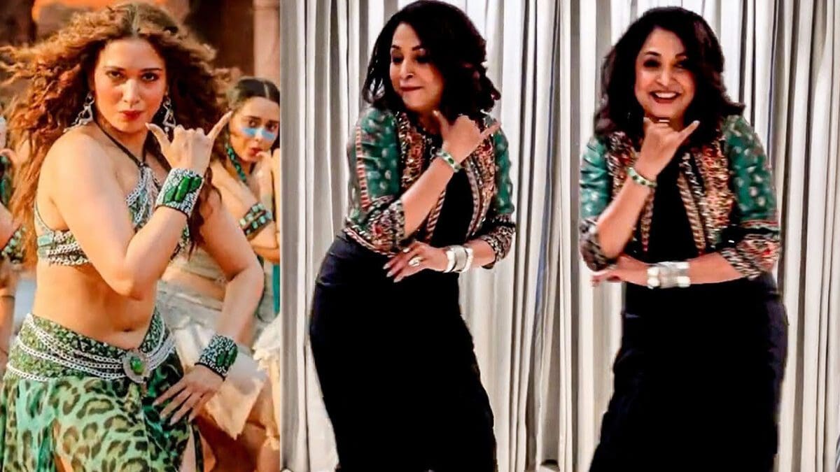 காவாலா பாடலுக்கு நடனமாடி தமன்னாவை ஓரங்கட்டிய நடிகை ரம்யா கிருஷ்ணன்