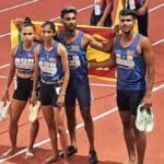 ஆசிய தடகள போட்டியில் ஸ்ரீலங்கா அணி படைத்த சாதனை