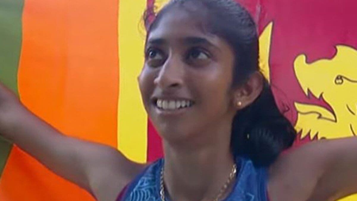 ஆசிய தடகள போட்டிகளில் புதிய சாதனை!! இலங்கைக்கு தங்கம்