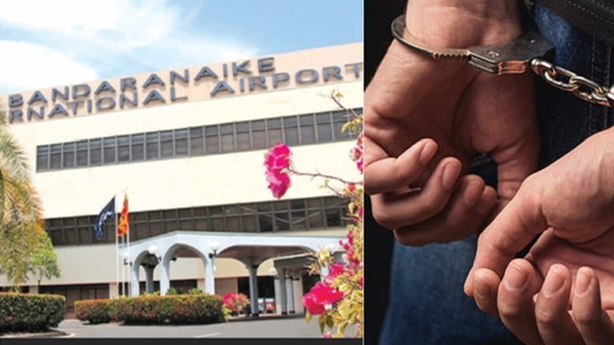 கட்டுநாயக்கவில் அதிரடியாக கைது செய்யப்பட்ட தொழிலதிபர்