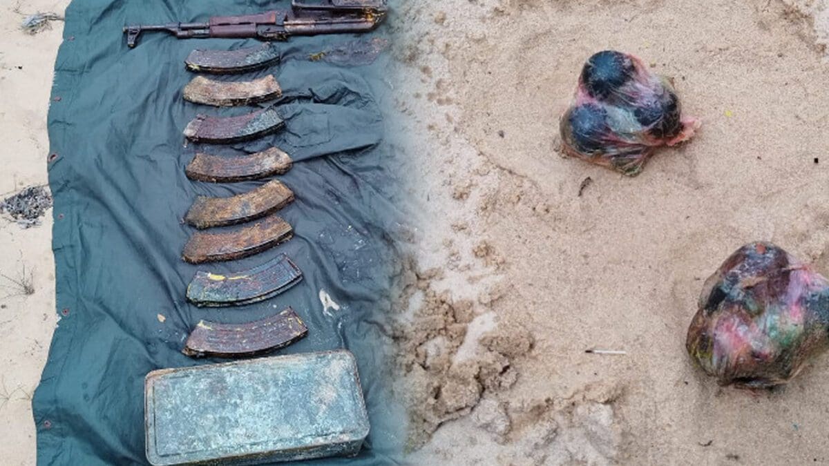 யாழ். வடமராட்சியில் வெடிபொருட்கள்-ஆயுதங்கள் மீட்பு