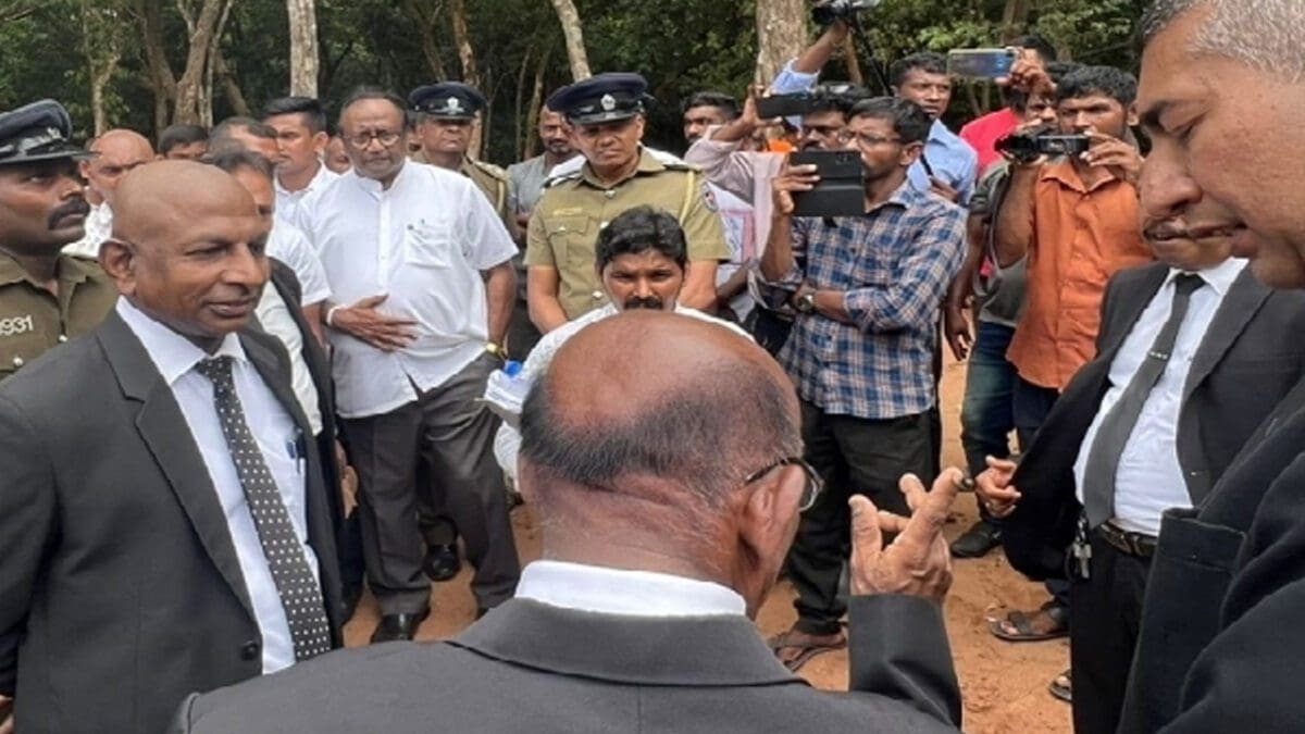 சிங்கள எம்.பி இன் மூக்கை உடைத்த தமிழ் நீதிபதி!