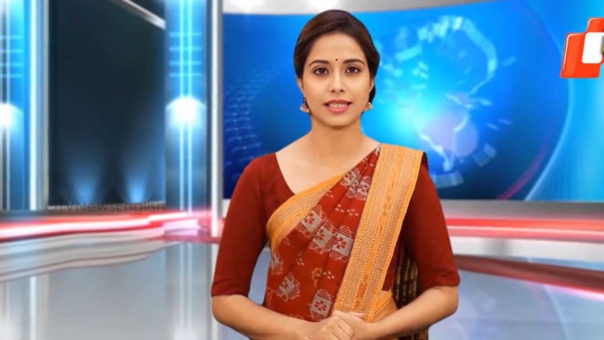 லிசா எனும் AI செய்தி வாசிப்பாளர்