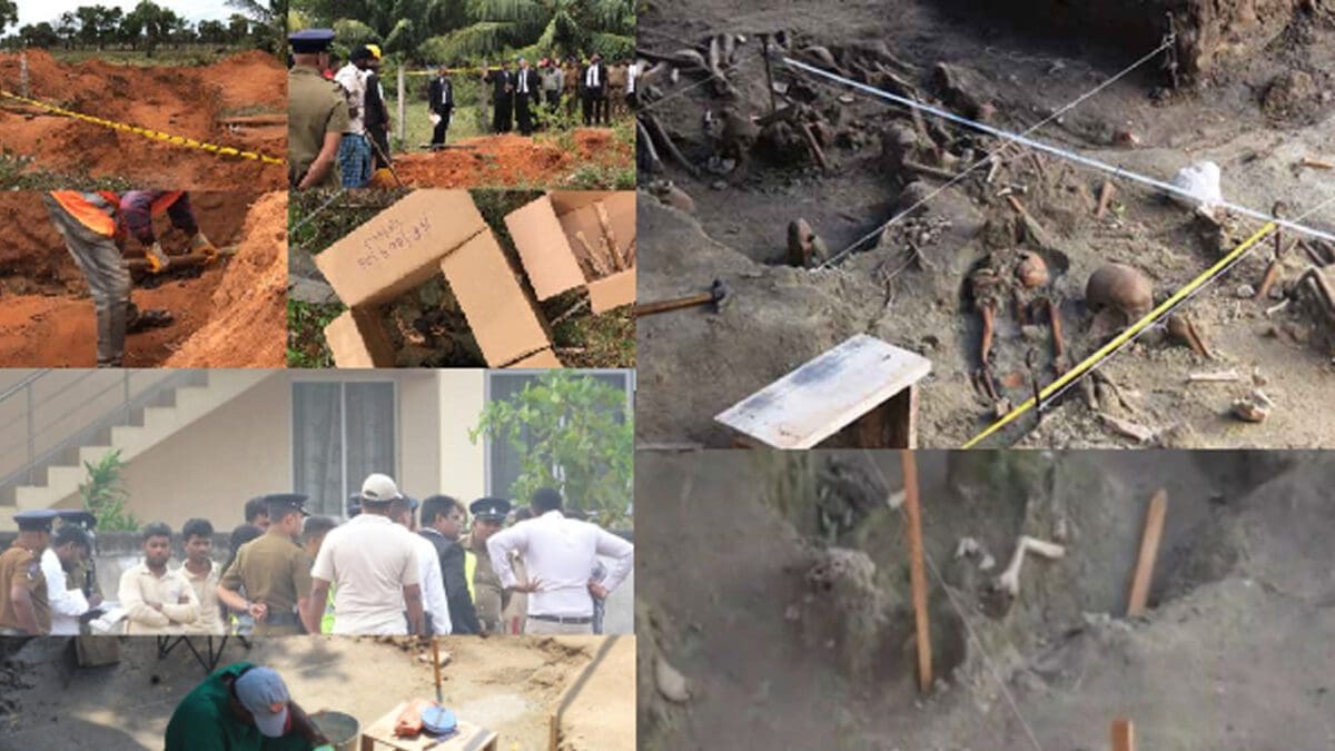 மனித புதைகுழி!! அச்சத்தில் தமிழர்கள்