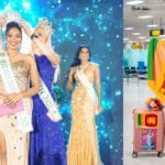 திருமணமான உலக அழகியாக இலங்கை பெண்