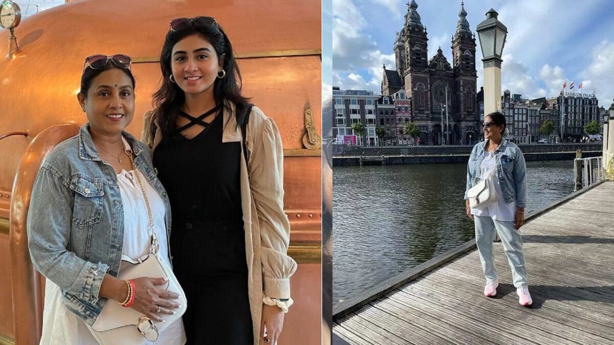 மாடர்ன் லுக்கில் அசத்தும் நடிகை சரண்யா பொன்வண்ணன்!!