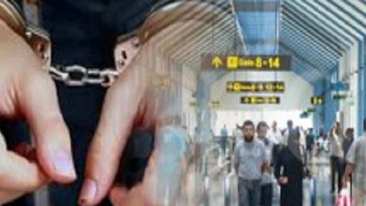 கட்டுநாயக்க விமான நிலையத்தில் சிக்கிய பெண்