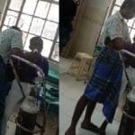 ஆக்சிஜன் மாஸ்க்கிற்கு பதில் டீ கப்! வெளியான தகவல்!