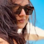 இலங்கை பீச்சில் நீச்சல் உடையில் இருக்கும் நஸ்ரியா!