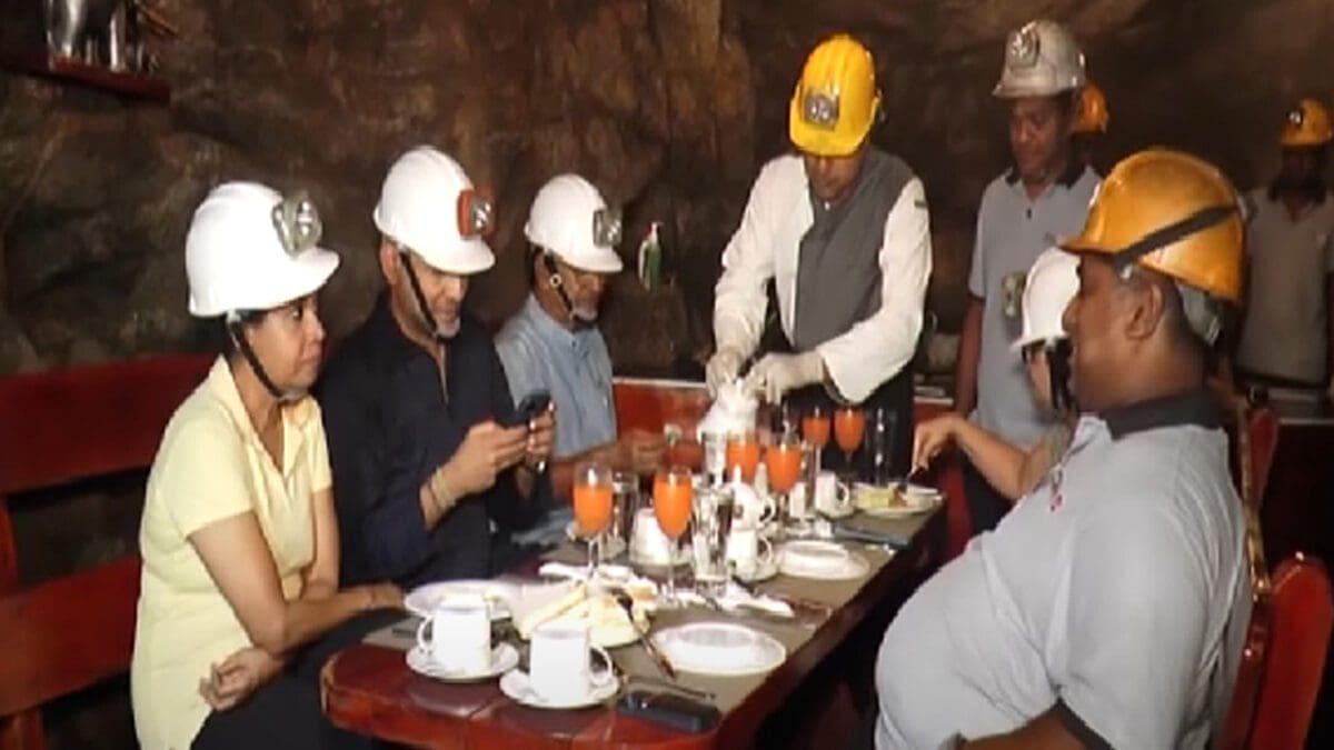 இலங்கையில் பூமிக்கடியில் உணவகம்