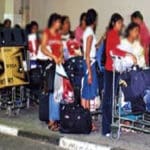 குவைத்தில் சிக்கித்தவித்த 54 பெண்கள்!