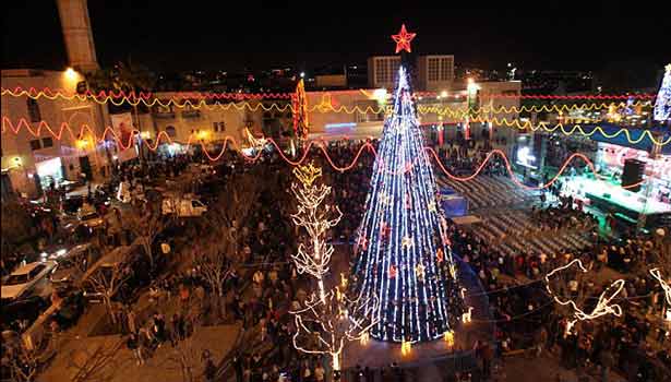 201912251538504117 Bethlehem welcomes pilgrims for Christmas celebrations SECVPF