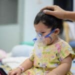 child on oxygen