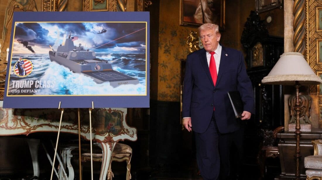 trump battile ships