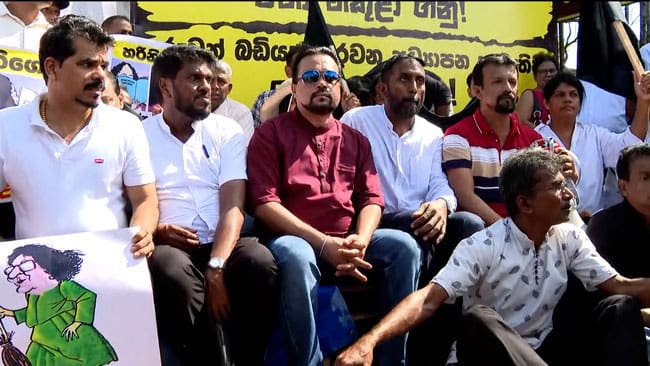 1768208106 Injunction civil organization National Freedom Front Wimal Weerawansa Satyagraha campaign Isurupaya Sri Lanka 6