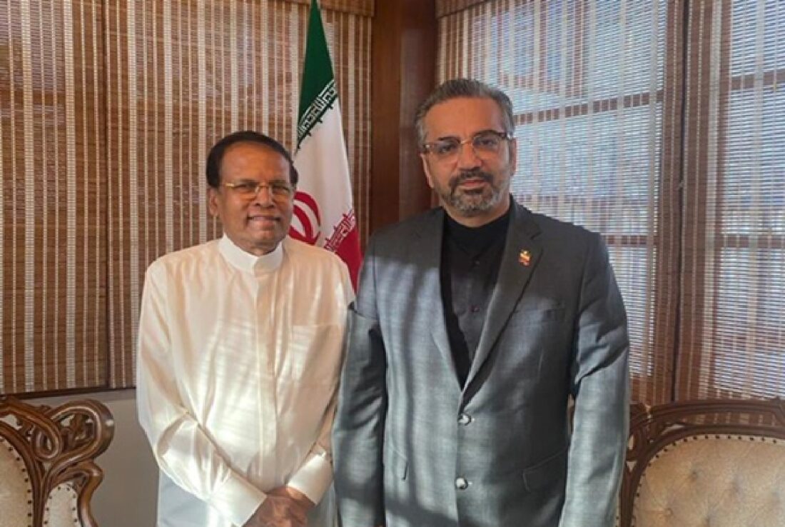 ஈரானுடன் கைக்கோர்க்கும் மைத்திரி: தூதுவர் அலிரேசா டெல்கோஷுடன் திடீர் சந்திப்பு! 1 02 29