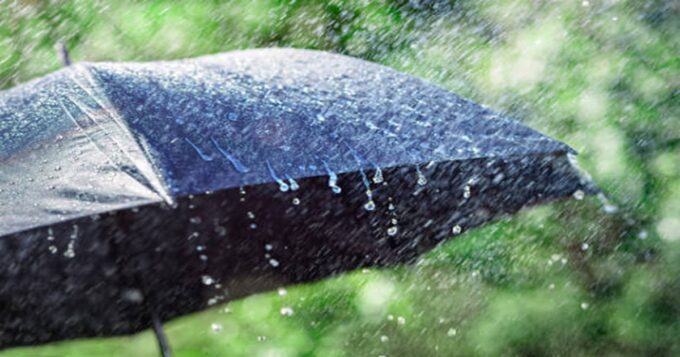 heavy rain