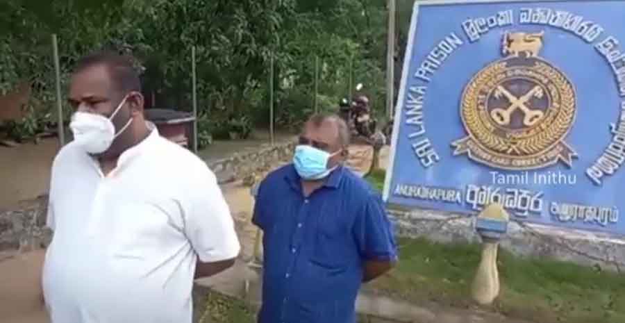 கைதிகளை பார்வையிட தமிழ் எம்.பிக்களுக்கு அனுமதி மறுப்பு! 1 kajen