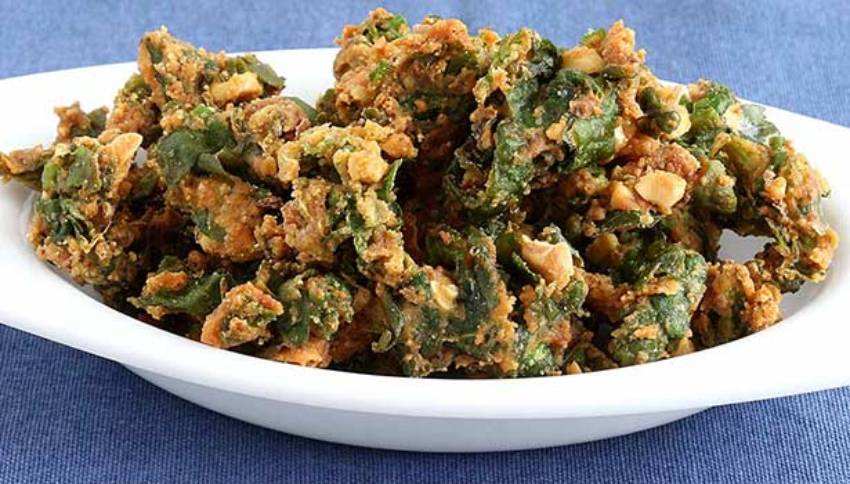 பாலக் பக்கோடா! 1 Palak pakoda