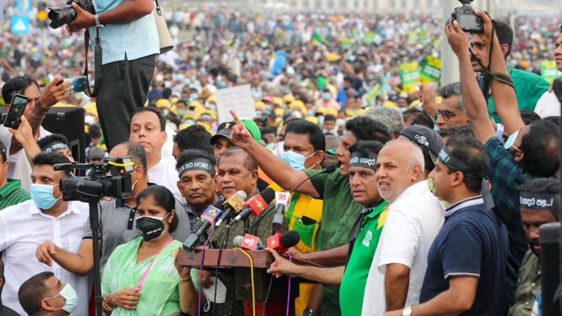 கோட்டா அரசுக்கு எதிராக ஒரே நாளில் 150 போராட்டங்கள்! - சஜித் அணி தீர்மானம் 1 sajith 4