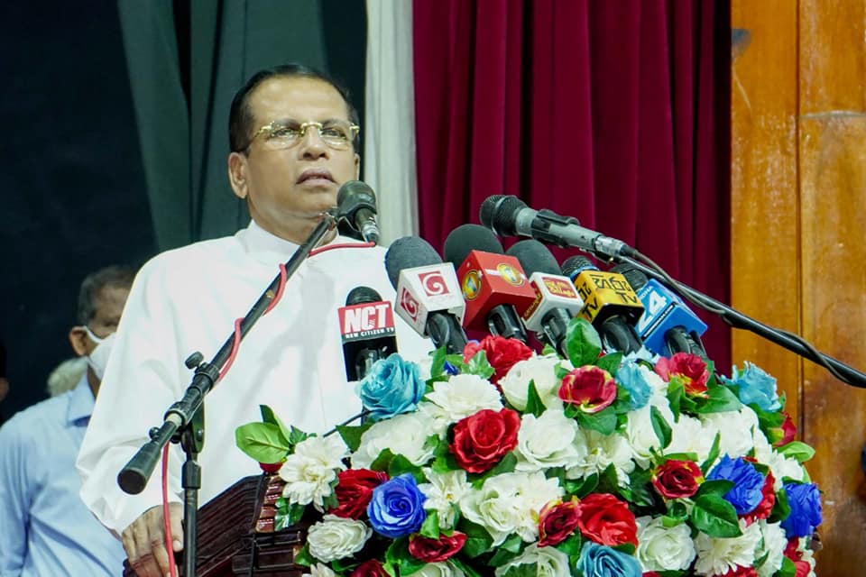 ஆட்சியாளர்களை விரட்டியடிக்க மக்கள் பெரும் போராட்டத்துக்குத் தயார்! - மைத்திரி பகிரங்க அறிவிப்பு 1 மைத்திரிபால