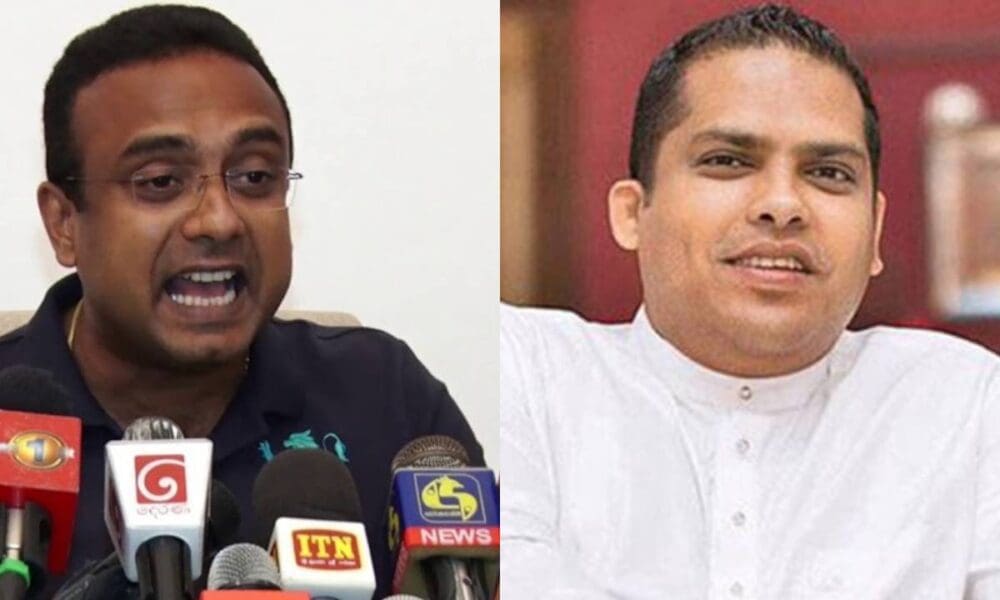 கட்சி உறுப்புரிமையிலிருந்து ஹரின், மனுஷ நீக்கம்! 1 ஹரின் மனுஷ 1