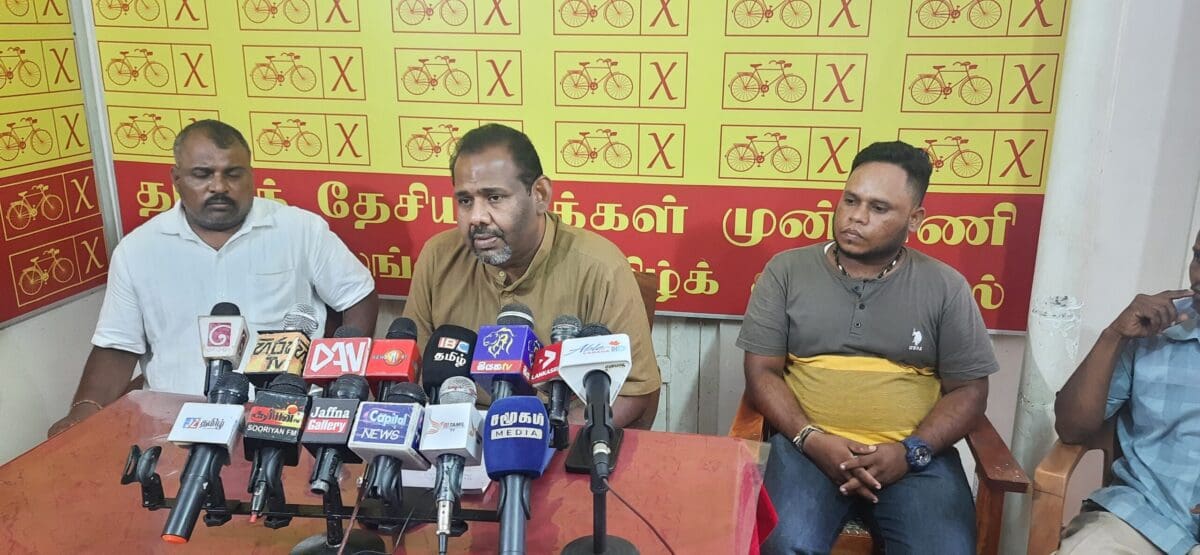 குருந்தூர் மலை புத்தர் சிலை விவகாரம்! - தடுக்க போராடியவருக்குதுப்பாக்கிமுனையில் அச்சுறுத்தல் 1 20220628 121610 scaled