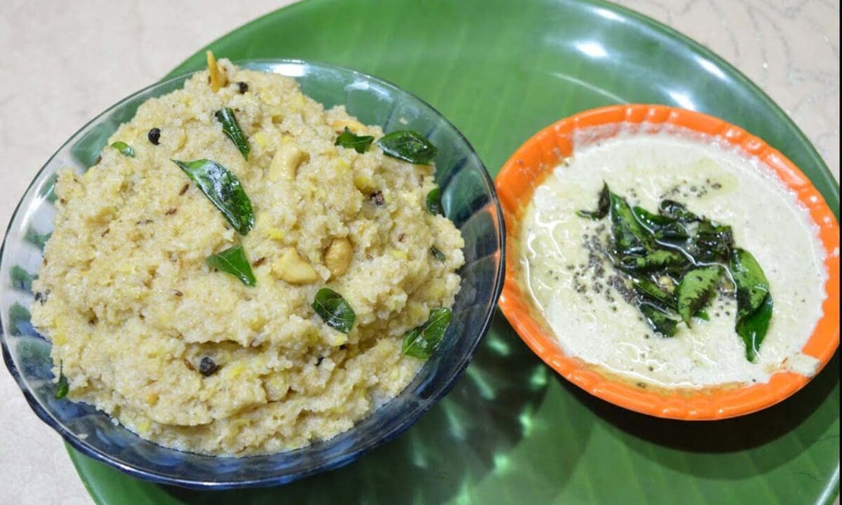 சம்பா ரவை வெண் பொங்கல் 1 1731252 samba rava pongal